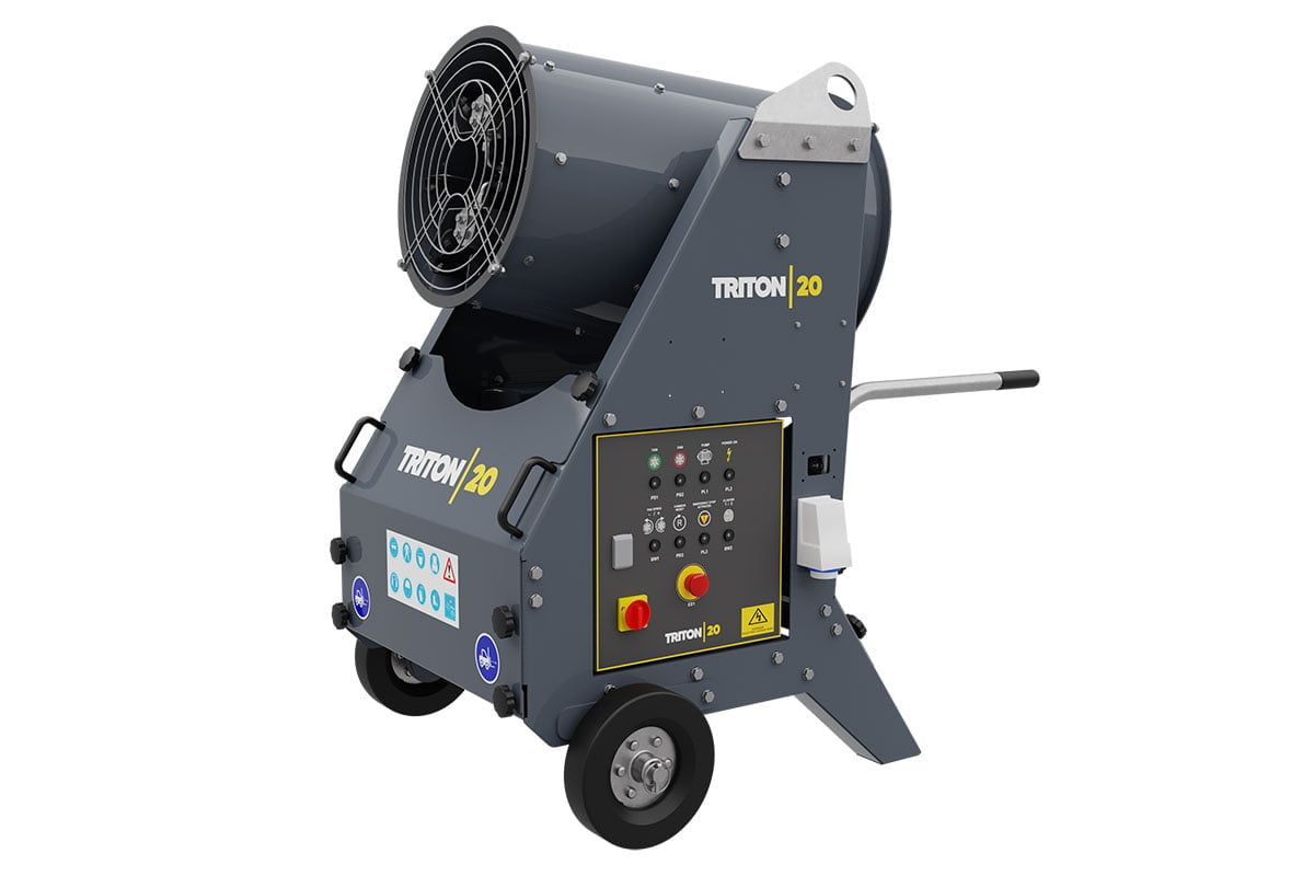 Triton 20 pormegkötő ágyú