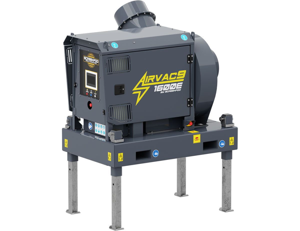 Airvac 9 1600E légszeparátor